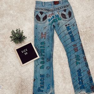 vintage leather tab levi’s